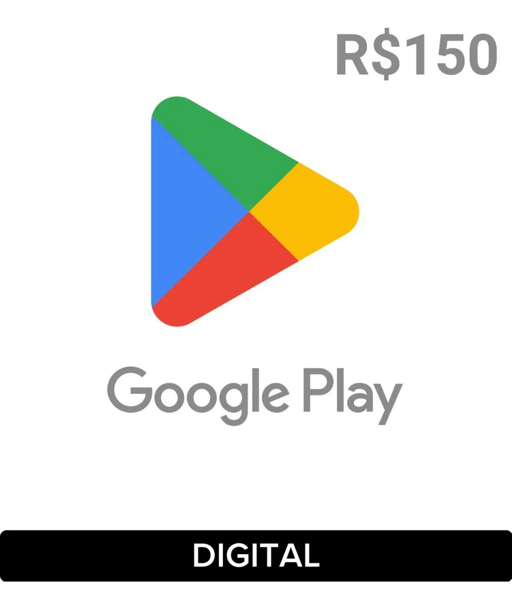 Google Play Gift Card R$ 150 (Digital)